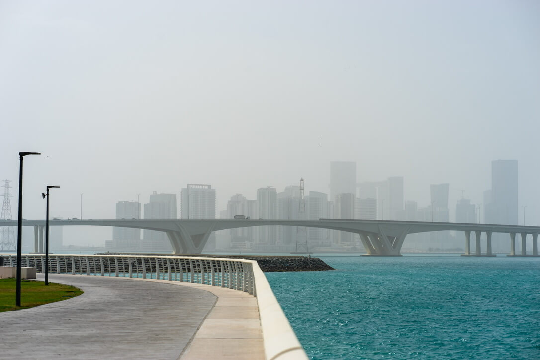Dubai Marina View from above